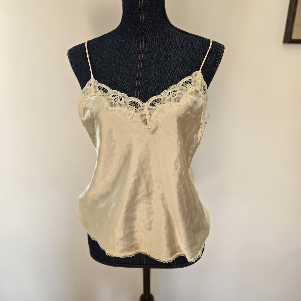 Yello Lace Trim Camisole